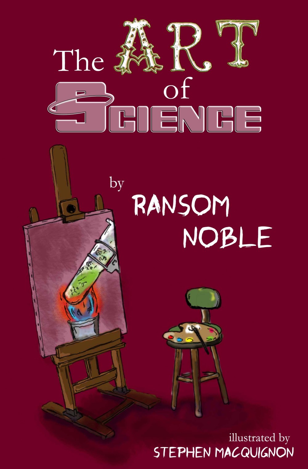 The Art of Science Book cover, final!